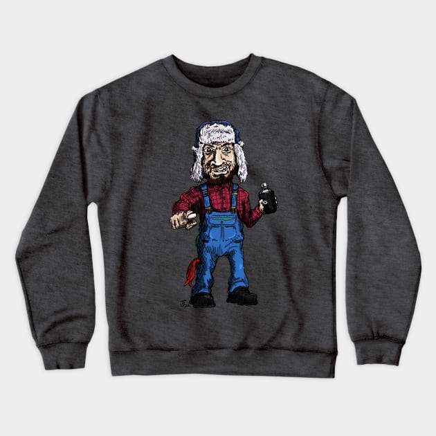 Backwoods Bob Crewneck Sweatshirt by WithoutYourHead